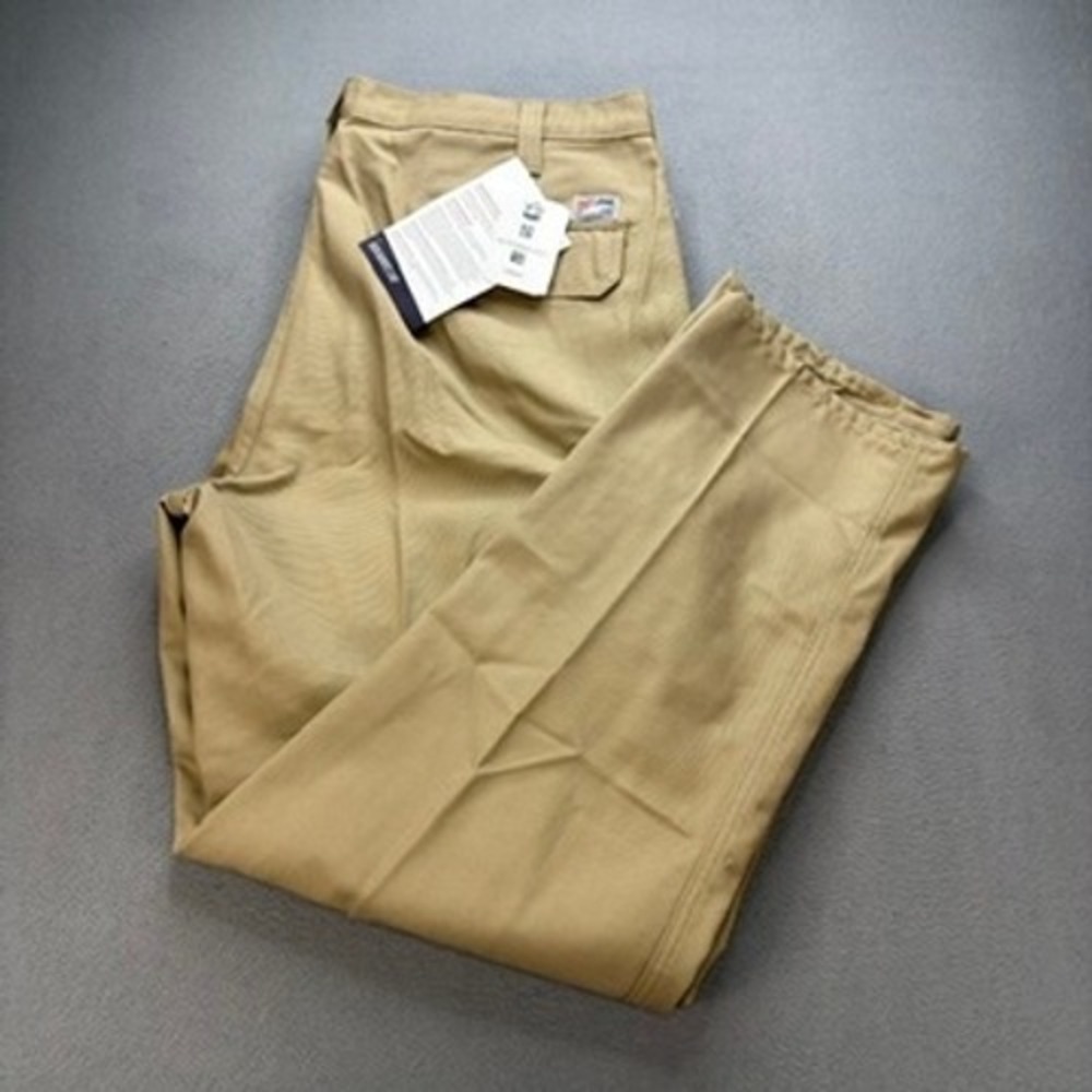 Tyndale K215T FR Flame Resistant Cargo Pants 42x34 (FIT 42x33) Khaki Workwear‎